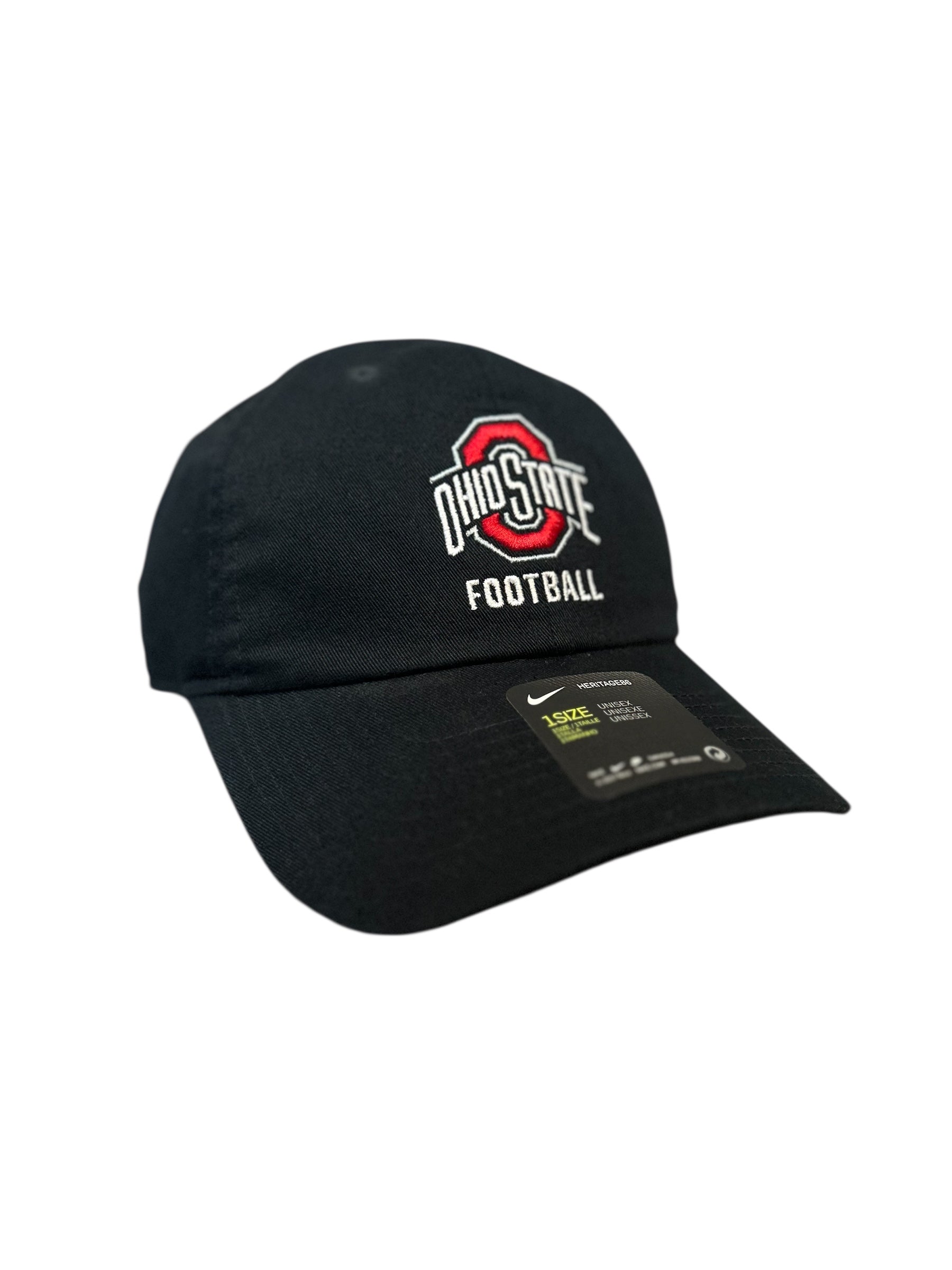 Ohio State football strapback hat- One size fits most
