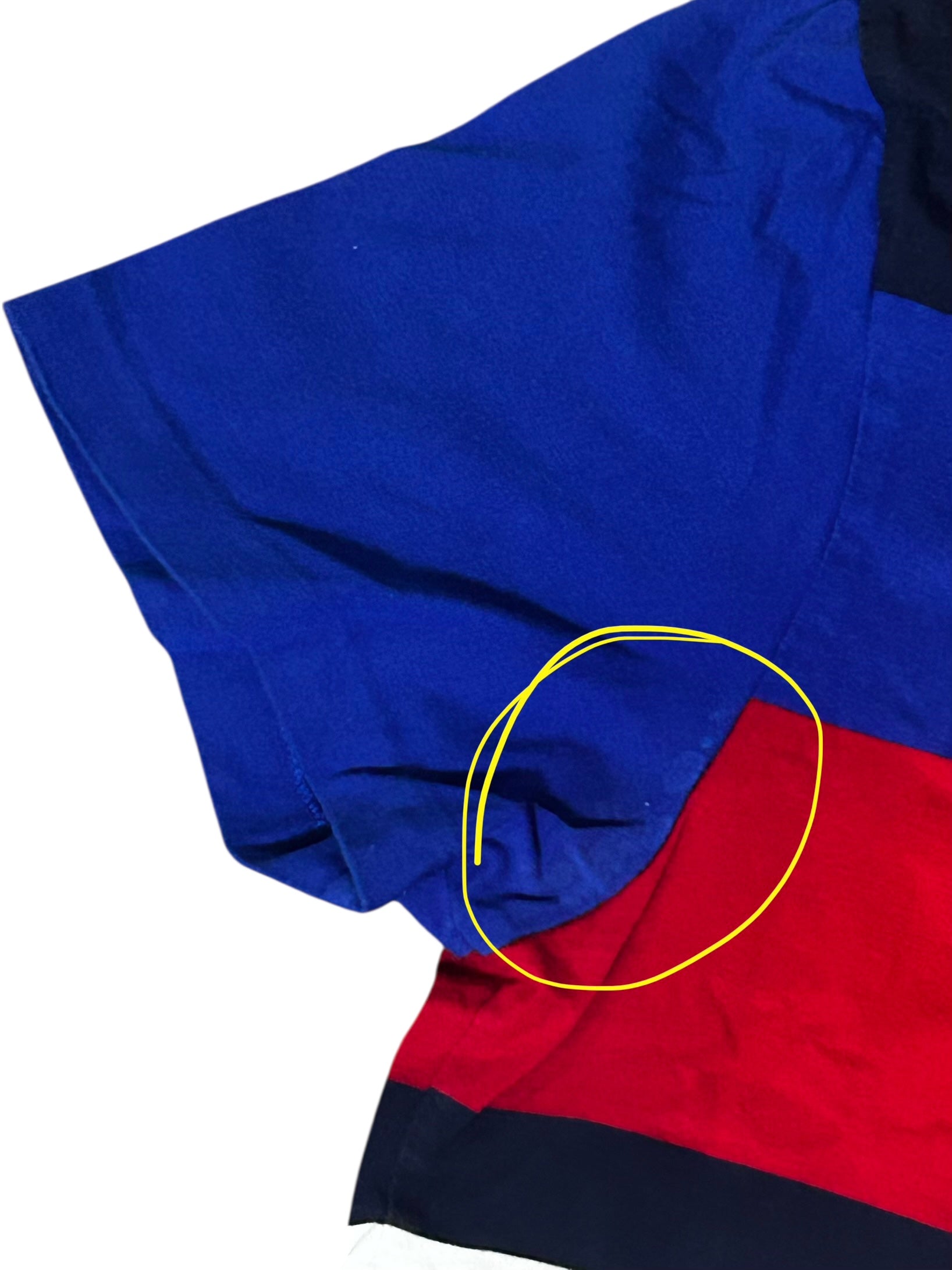 Polo Ralph Lauren Shirt Multi Color Stripe Classic Fit Crest Pocket- Men's size medium