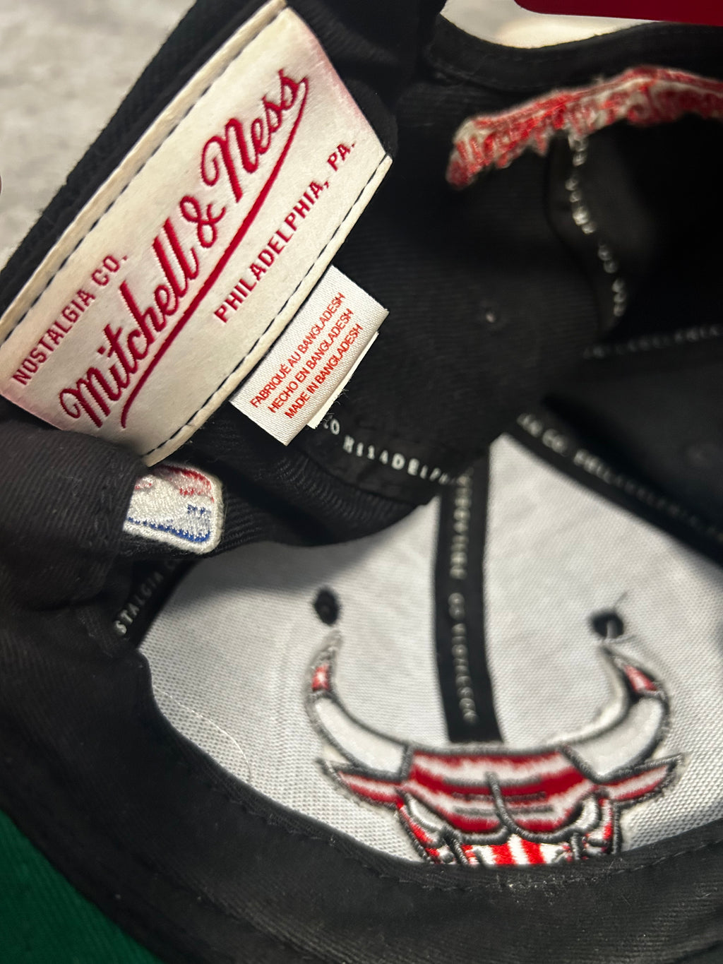 Chicago Bulls Mitchell and Ness snapback