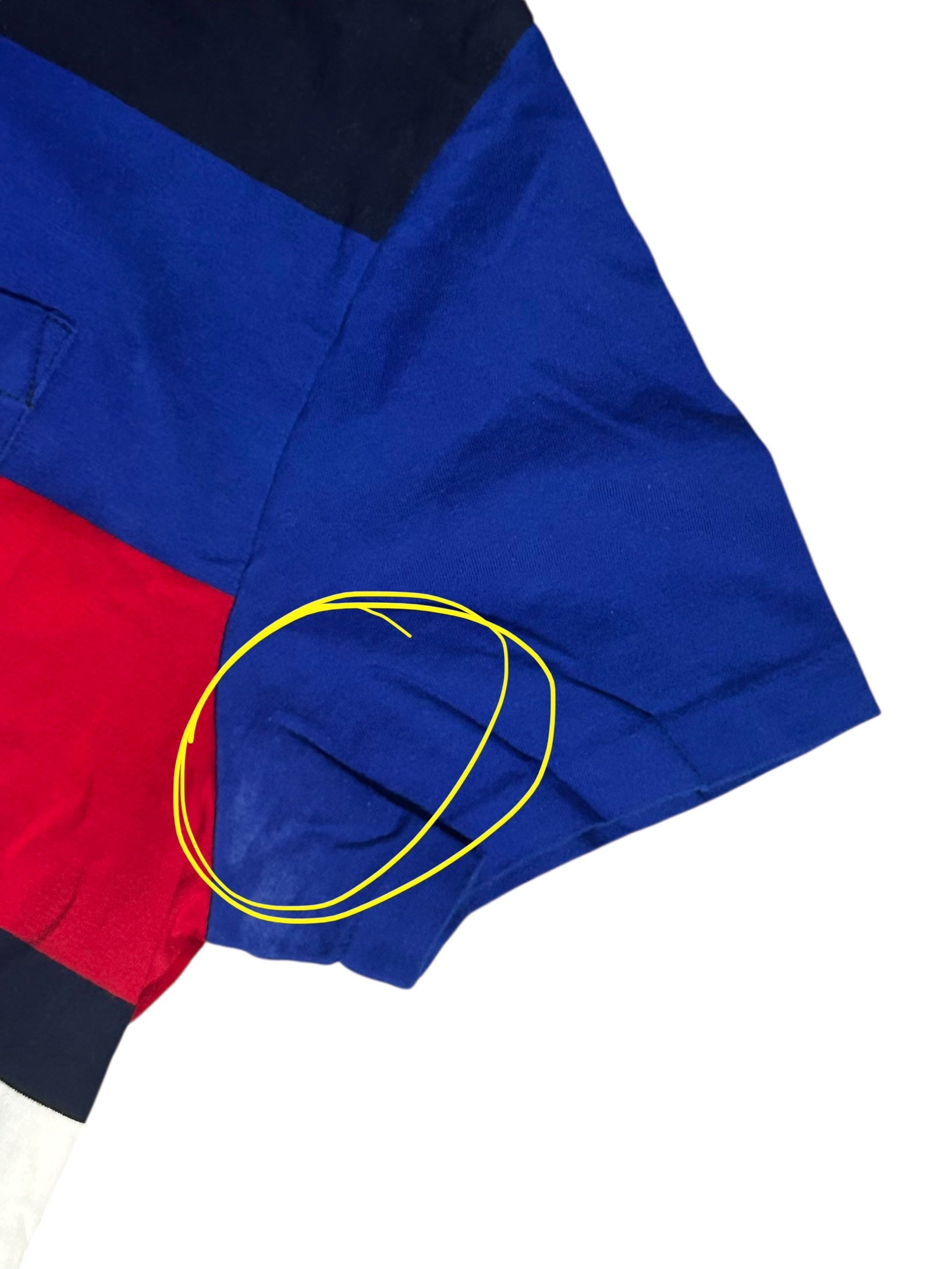 Polo Ralph Lauren Shirt Multi Color Stripe Classic Fit Crest Pocket- Men's size medium