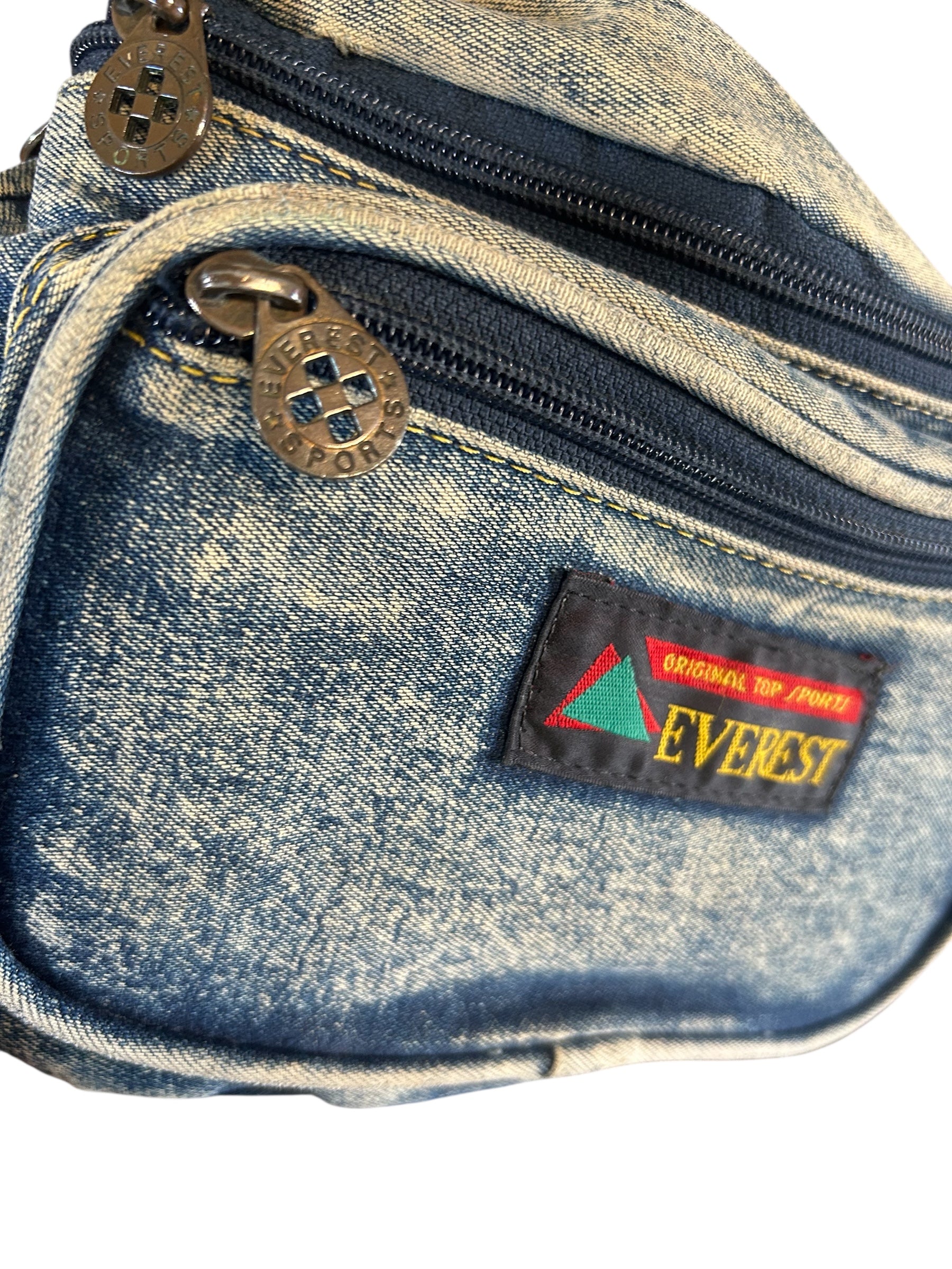 Vintage Everest Original Top Sports denim fanny pack