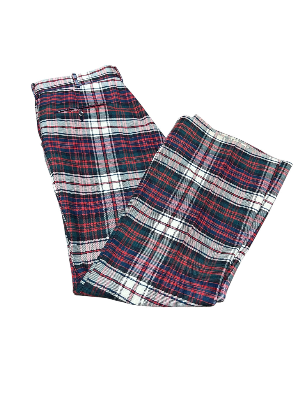 Vintage (Levis Panatela) Collection Plaid Pants 70s Retro-size 34x32