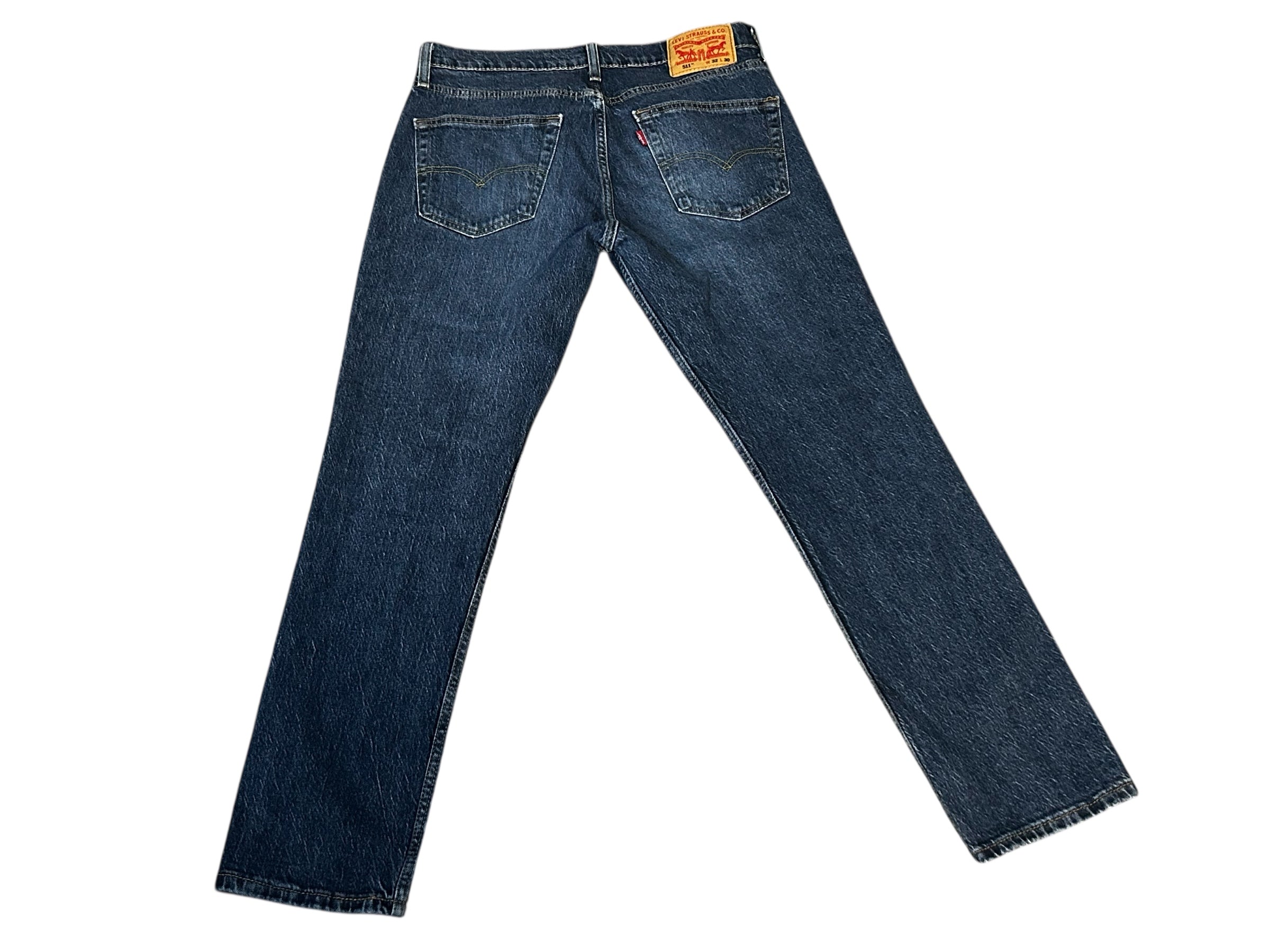 Levis 511 Jeans slim fit. Dark jean wash. Men's size 32x30