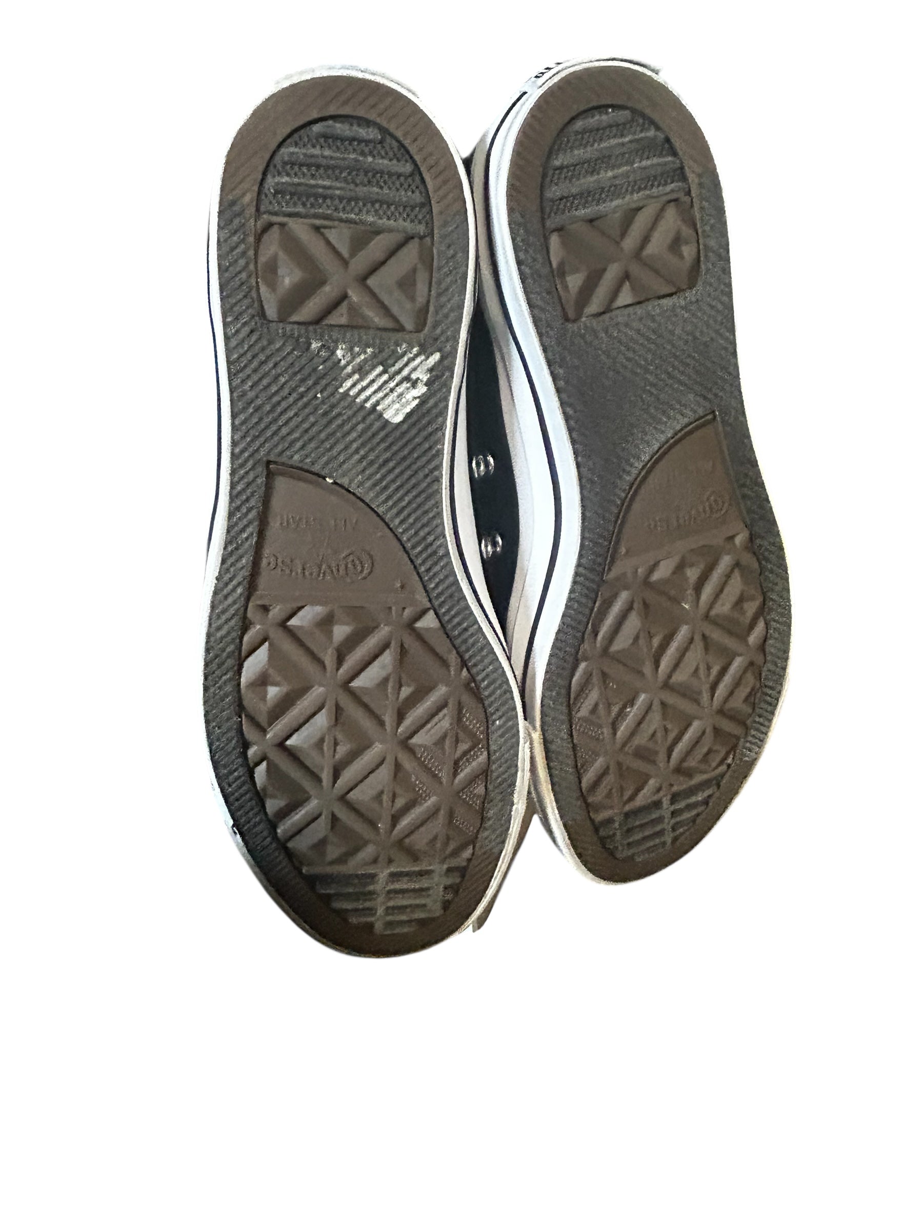 Converse All Star Black White Chuck Taylor Low Top Unisex Men Size 7 (Women 9)