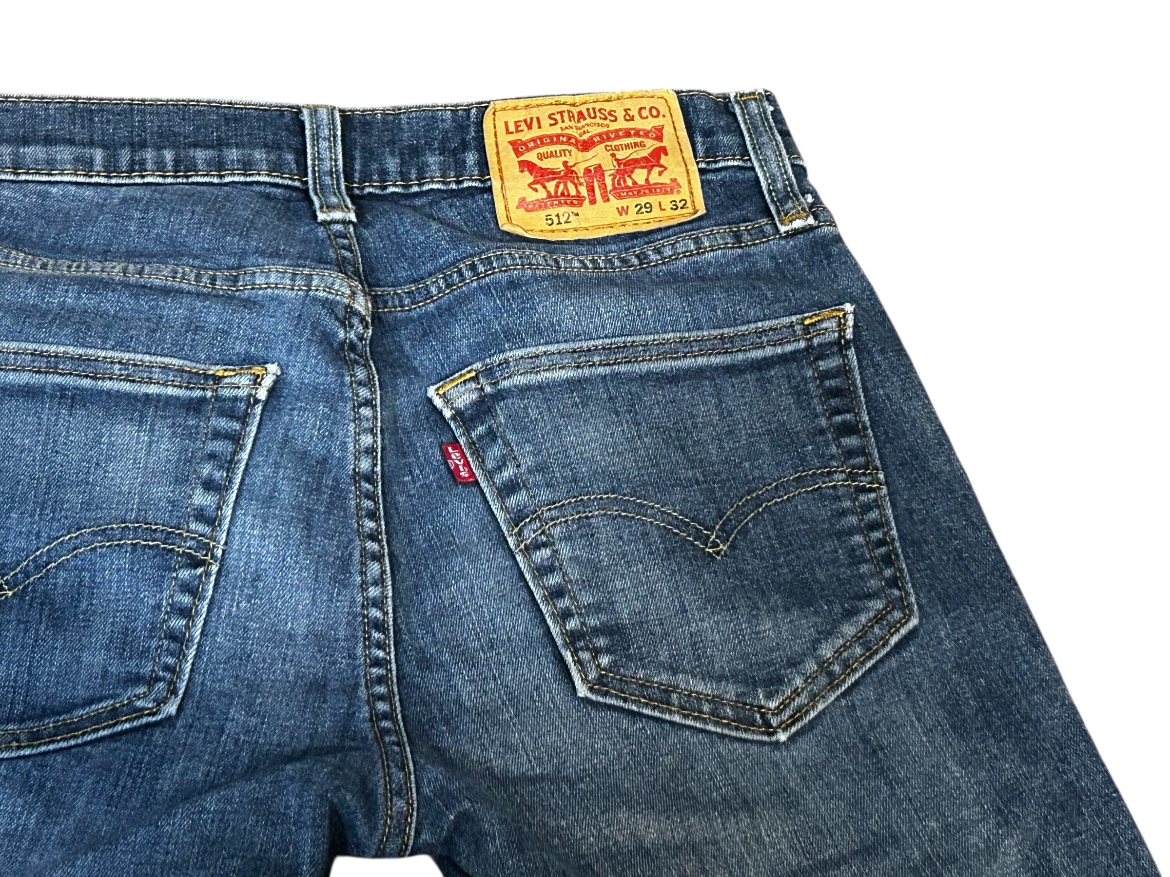 Levi's 512 Slim Taper Jeans Stretch medium wash- Men's size 29x32