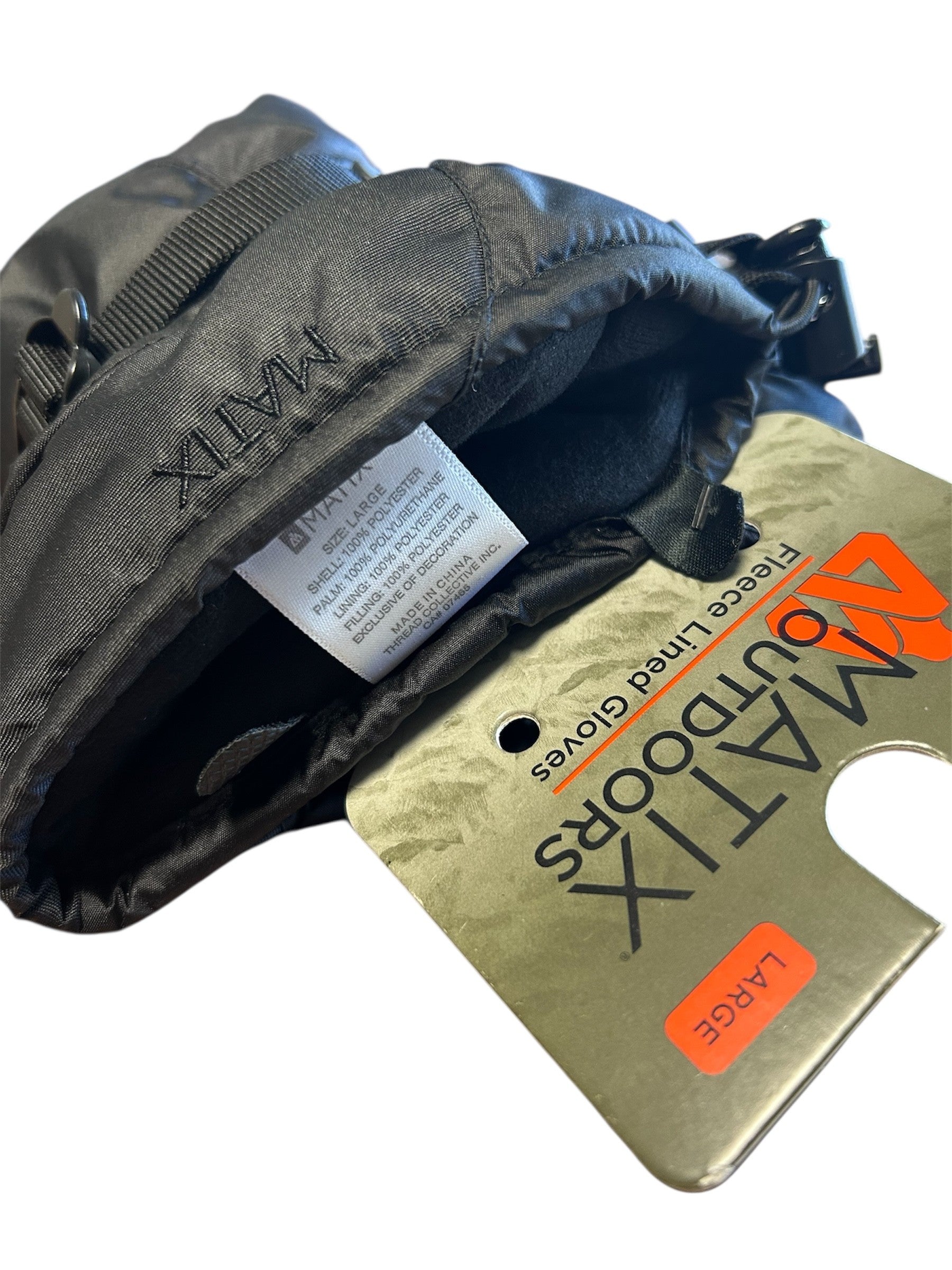 Matix Outdoors Fleece lined gloves