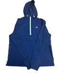 Tommy Hilfiger Men's Retro Lightweight Hooded Water Resistant Windbreaker Jacket- Size Medium