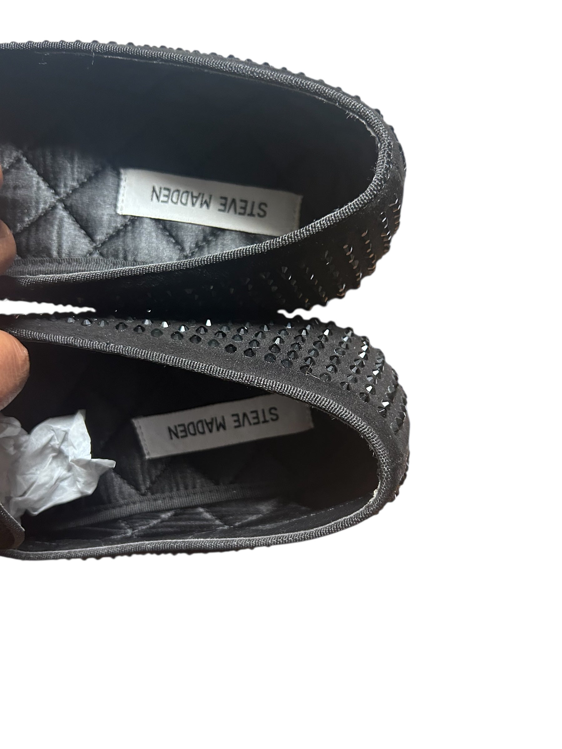 Steve Madden Caviarr Black Loafers Mens Size 8